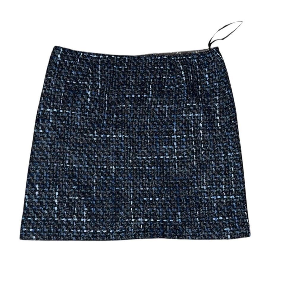 Nine West Blue tweed mini skirt - Picture 2 of 2